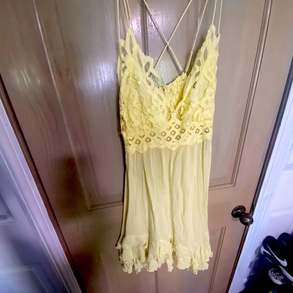 NWT Free People Adella Dress L